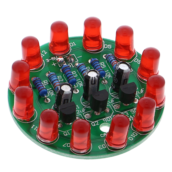 LED Lauflicht - diverse Farben zur Auswahl - Lötübung