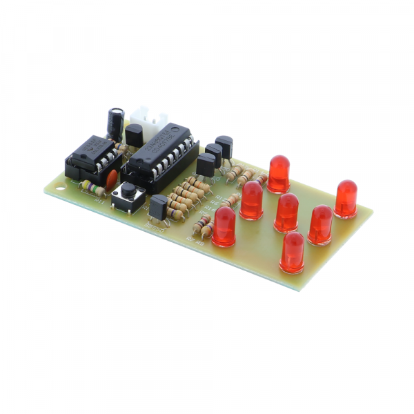 Elektronischer Würfel (ICSK057A) mit NE555 CD4017 - Lötübung